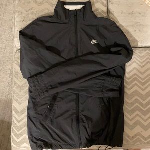 Nike Black Windbreaker - size small